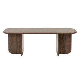Hanah Home Akira - Venezia Walnut Mesa de Café